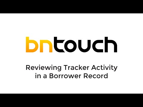 Mortgages Tab: Borrower Event Tracker